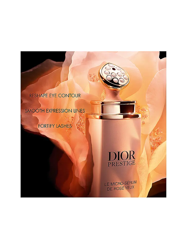 DIOR | Dior Prestige Le Micro-Sérum de Rose Yeux Aktiviertes Regenerierendes Augenserum 20ml | keine Farbe