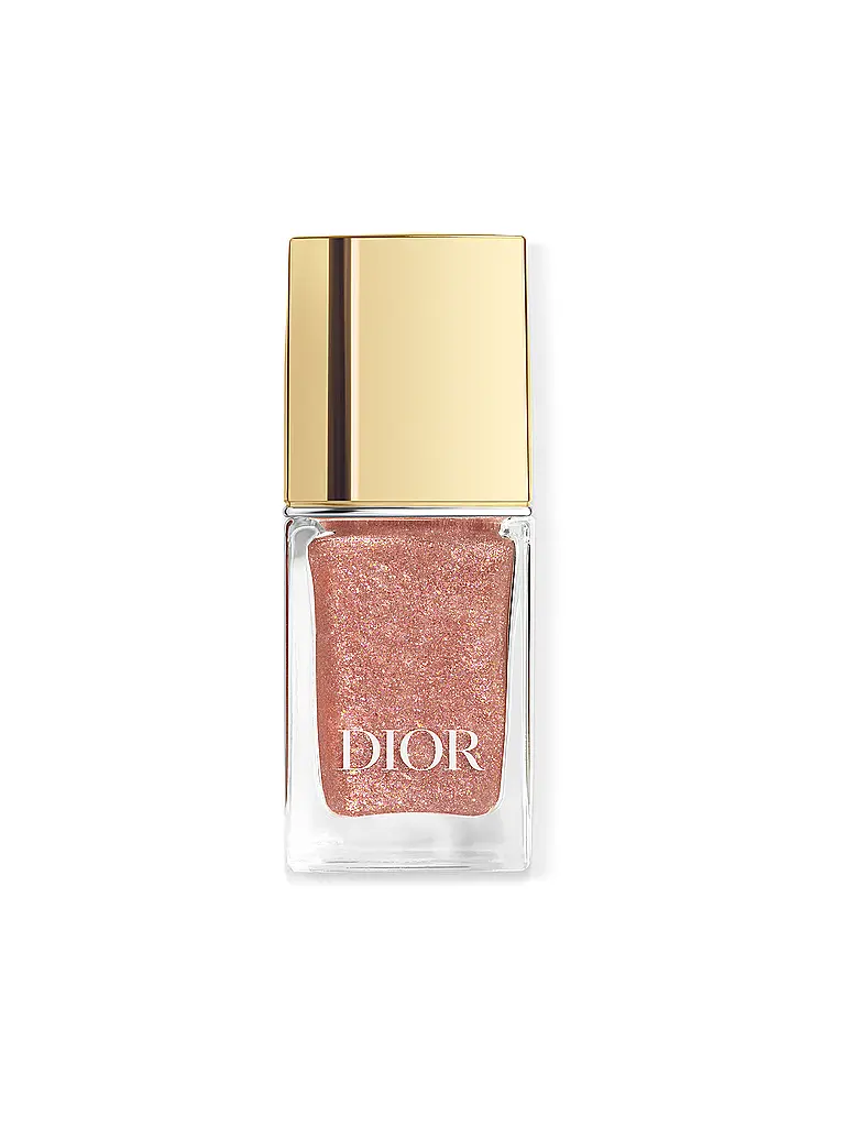DIOR | Dior Vernis Limitierte Edition Nagellack und glitzernder Überlack (124 Gold Circus) | Gold
