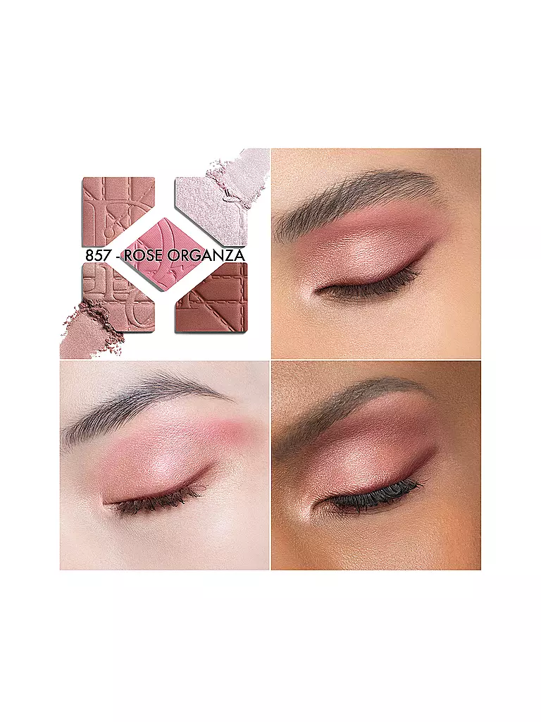 DIOR | Diorshow 5 Couleurs Cannage Limitierte Edition (857 Rosa Organza) | hellbraun