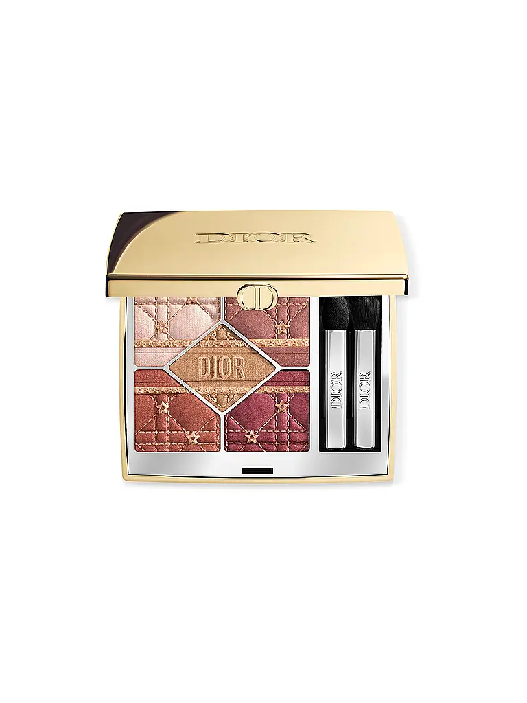 DIOR | Diorshow 5 Couleurs Limitierte Edition Lidschattenpalette mit 5 Lidschatten (636 Fiery Circus) | Camel