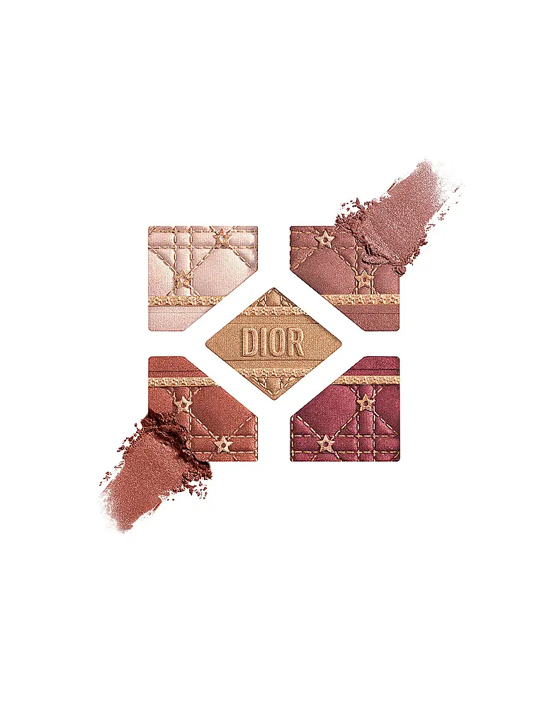 DIOR | Diorshow 5 Couleurs Limitierte Edition Lidschattenpalette mit 5 Lidschatten (636 Fiery Circus) | Camel