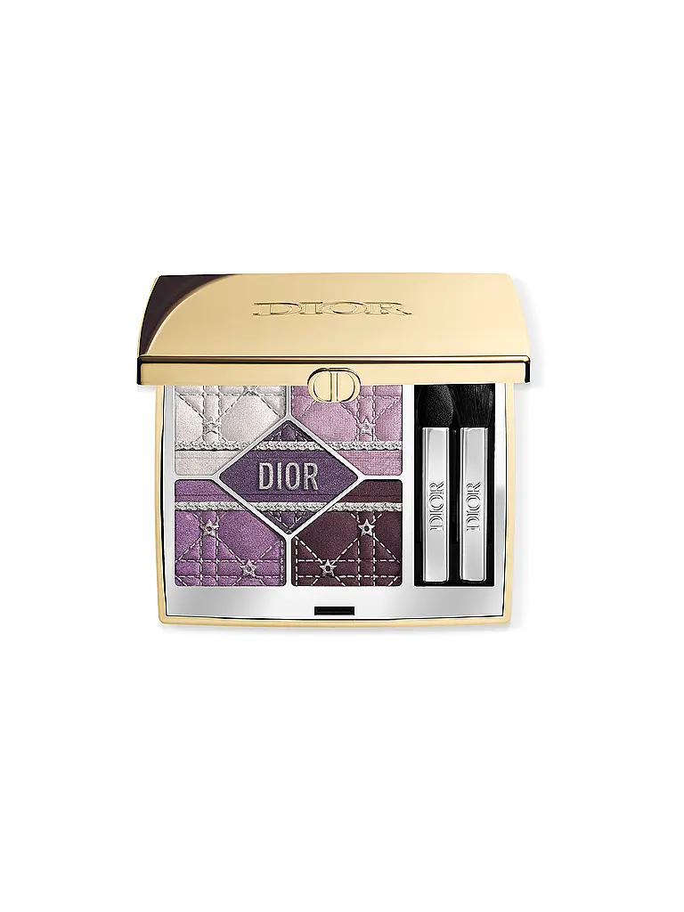 DIOR | Diorshow 5 Couleurs Limitierte Edition Lidschattenpalette mit 5 Lidschatten (912 Plum Parade) | Grau