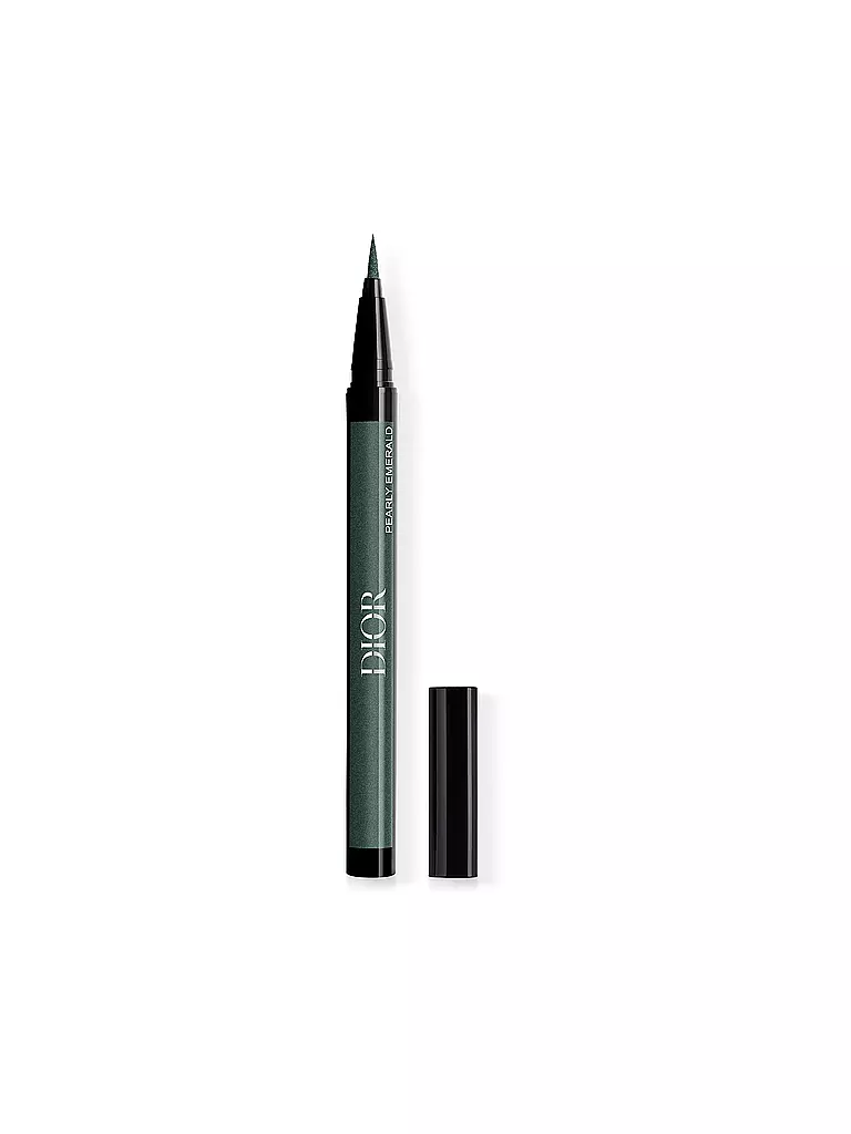 DIOR | Diorshow Liquid Liner Ultrapräziser Felt-Tip Eyeliner (386 Pearly Emerald) | grau