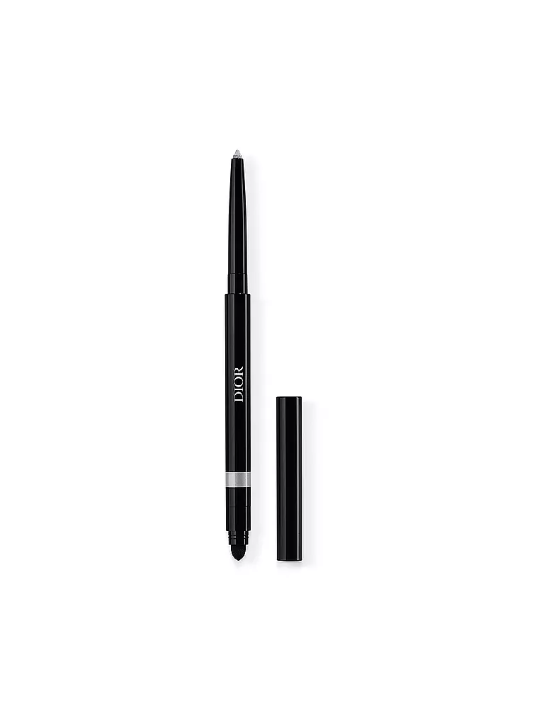 DIOR | Diorshow Stylo Wasserfester Eyeliner (076 Pearly Silver) | silber
