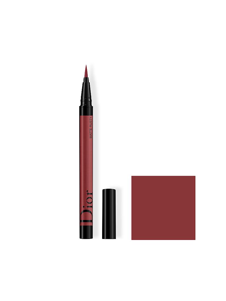 DIOR | Eyeliner - Diorshow On Stage Liner Waterproof (876 Matte Rusty) | rot