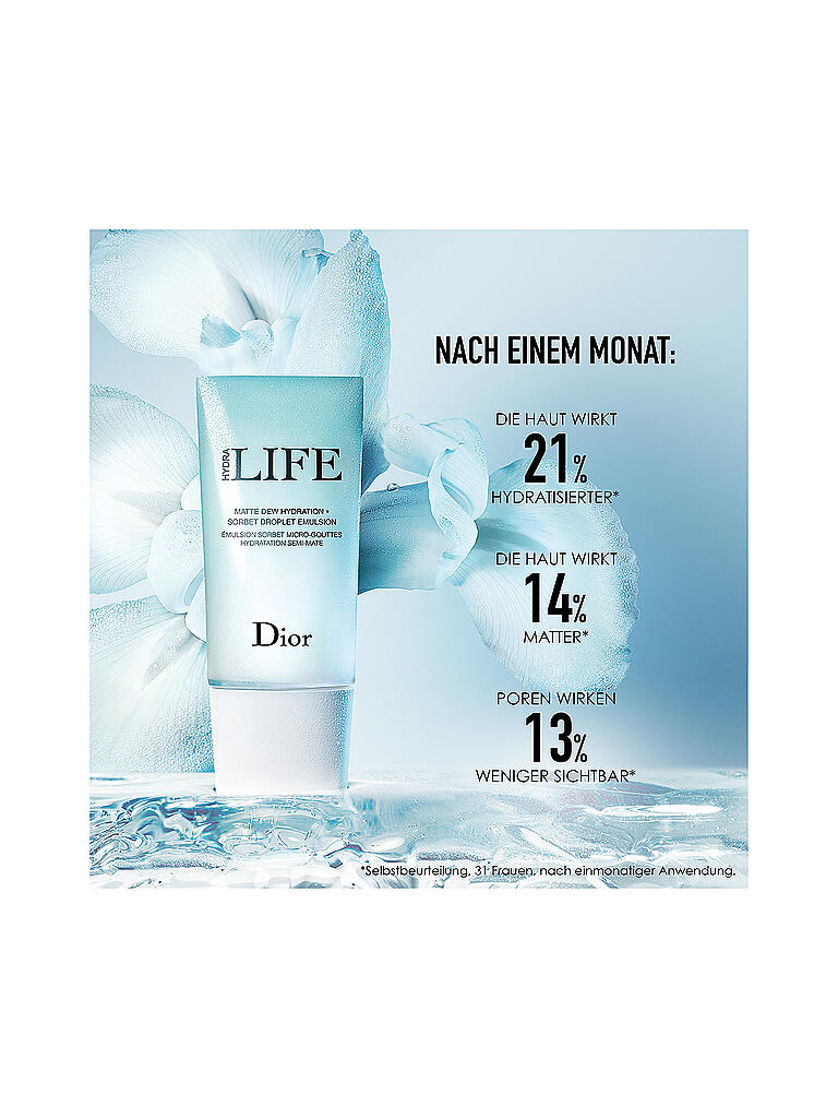 DIOR | Gesichtscreme - Dior Hydra Life Sorbet-Emulsion mit Mikrotröpfchen 50ml | transparent