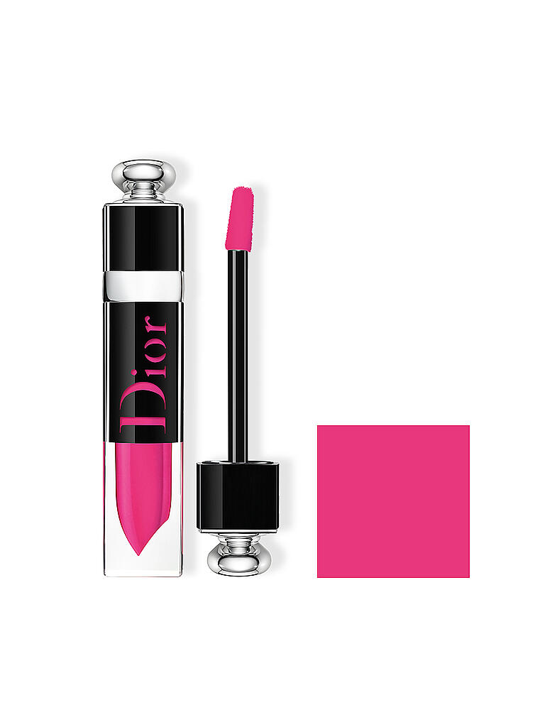 DIOR | Lipgloss - Dior Addict Lacquer Plump (676 Dior Fever) | rosa