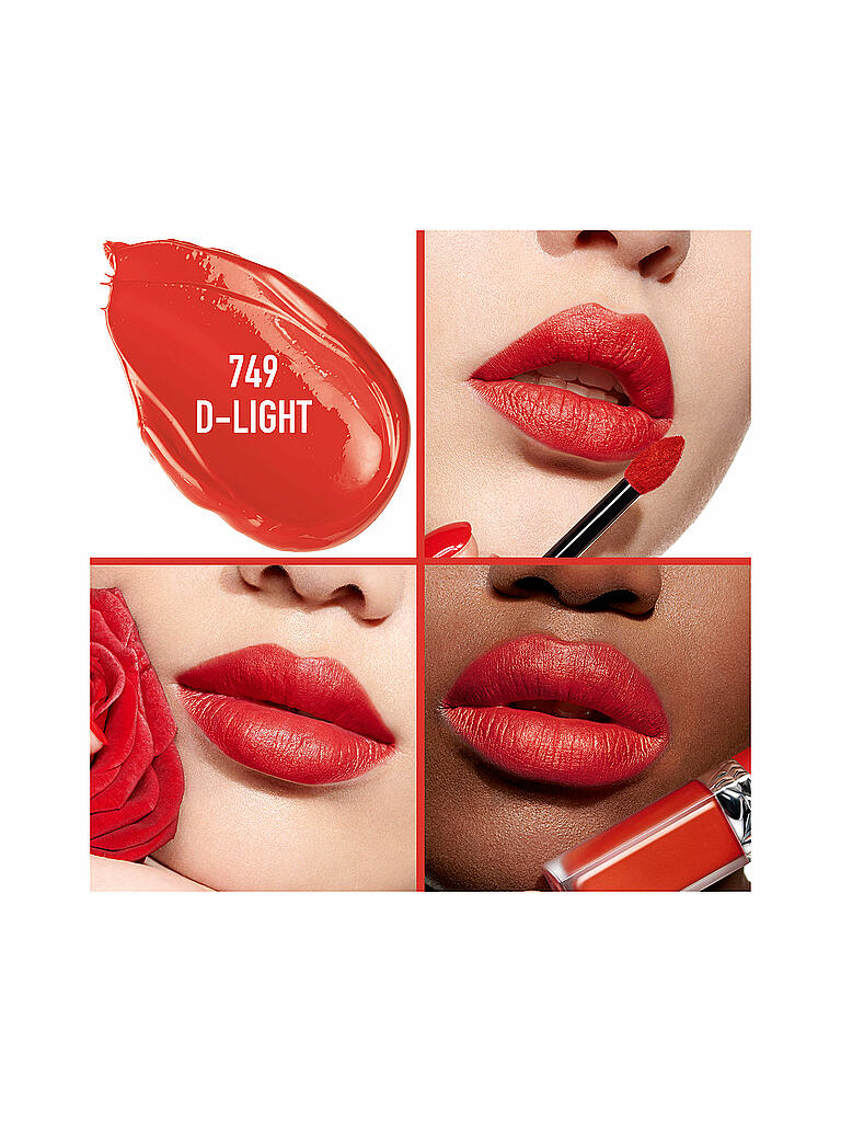 DIOR | Lipgloss - Rouge Dior Ultra Care Liquid (749 D-Light) | rot