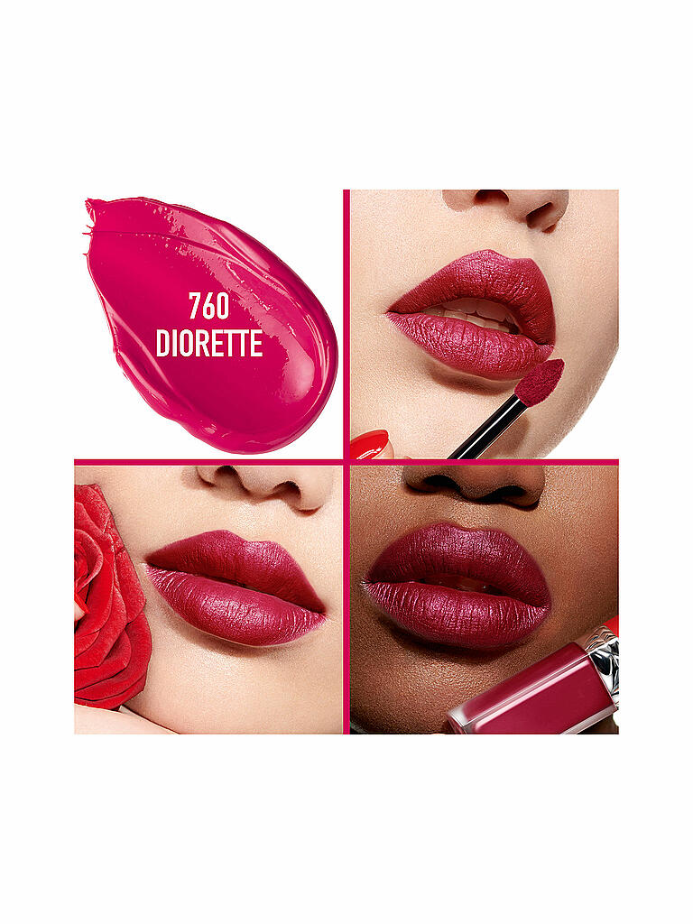 DIOR | Lipgloss - Rouge Dior Ultra Care Liquid (760 Diorette) | rot