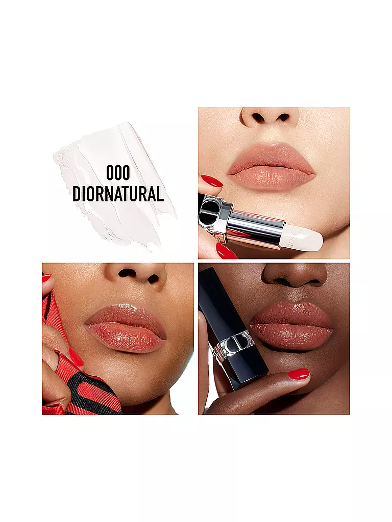 DIOR | Lippenpflege - Rouge Dior Balm Satin ( 000 Diornatural )  | transparent