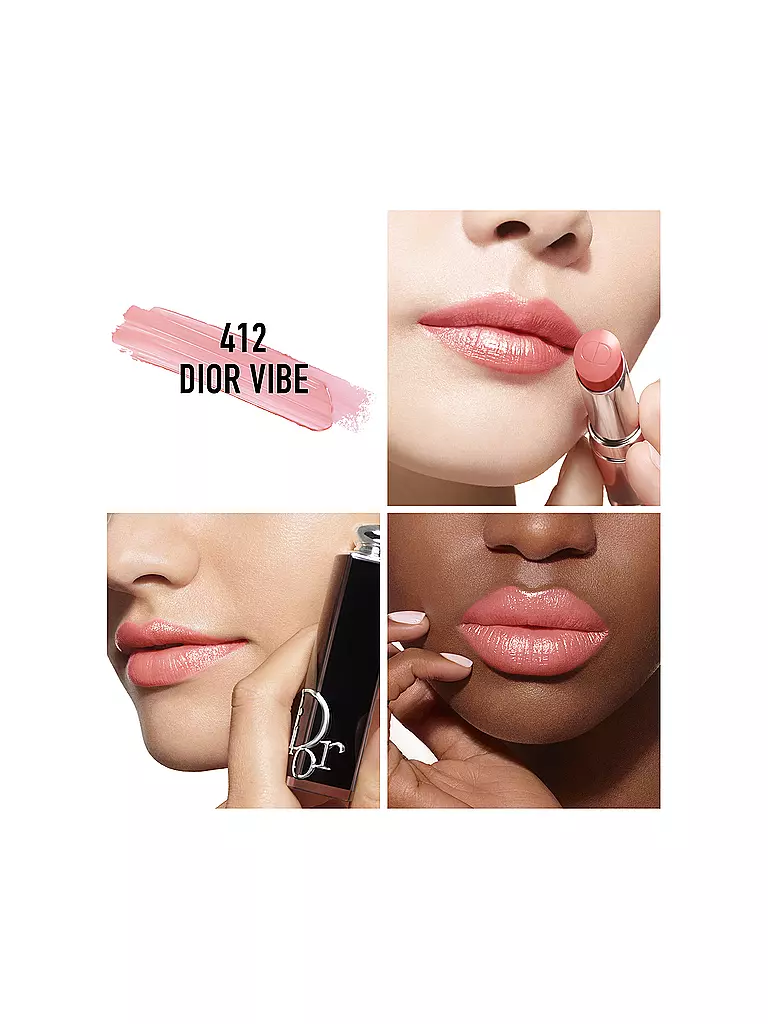 DIOR | Lippenstift - Dior Addict ( 412 Dior Vibe )  | rosa