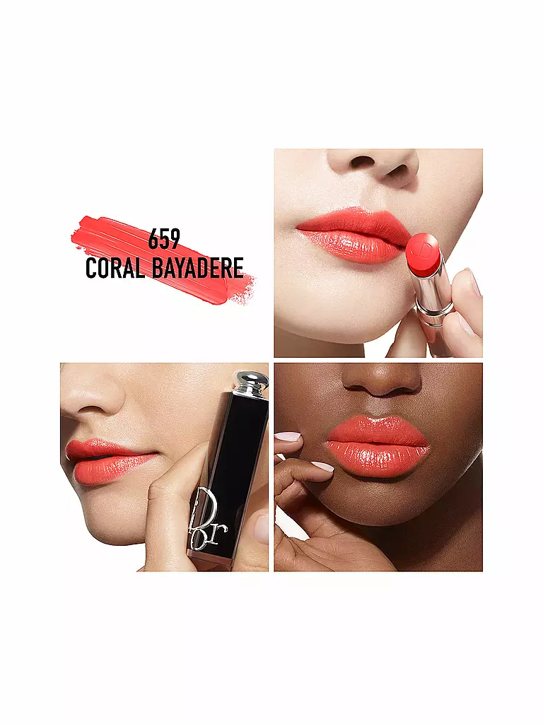 DIOR | Lippenstift - Dior Addict Refill ( 659 Coral Bayadere )  | rosa