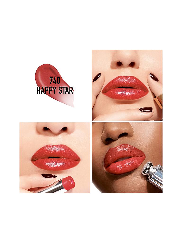 DIOR | Lippenstift - Dior Addict Stellar Helo Shine ! (740 Happy Star) | rot