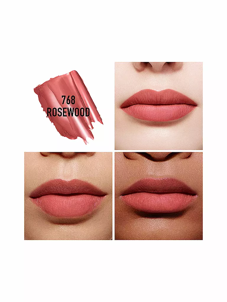 DIOR | Lippenstift - Rouge Dior Balm Matte Refill ( 768 Rosewood )  | braun