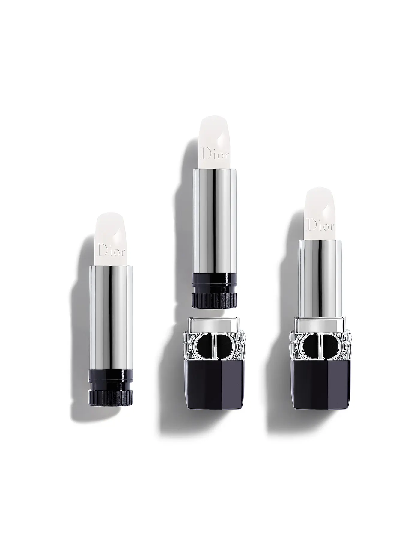DIOR | Lippenstift - Rouge Dior Balm Refill (000 Diornatural Satin Finish) | transparent