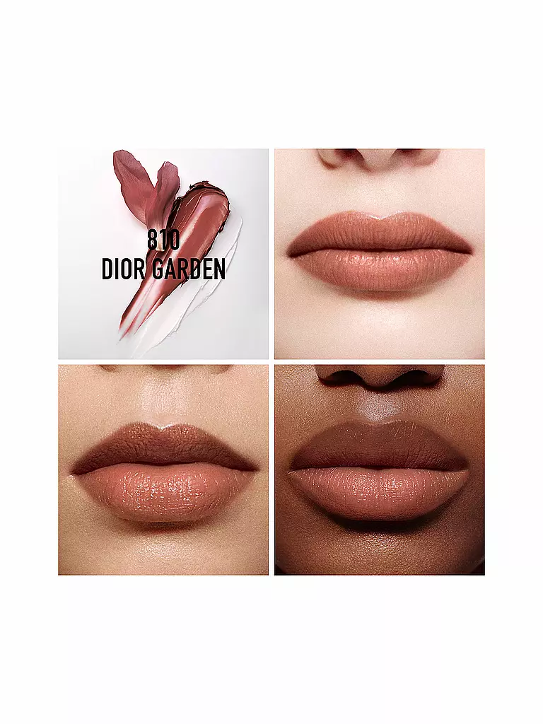 DIOR | Lippenstift - Rouge Dior Balm Satin Refill ( 810 Dior Garden )  | rosa
