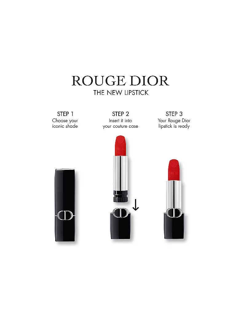 DIOR | Lippenstift - Rouge Dior Lipstick Refill (772 Classic Rosewood Velvet Finish) | orange