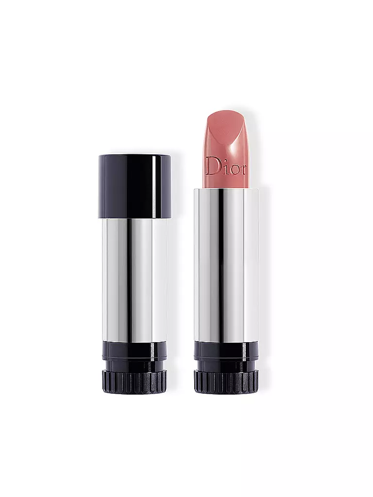 DIOR | Lippenstift - Rouge Dior Satin Refill ( 100 Nude Look )  | braun