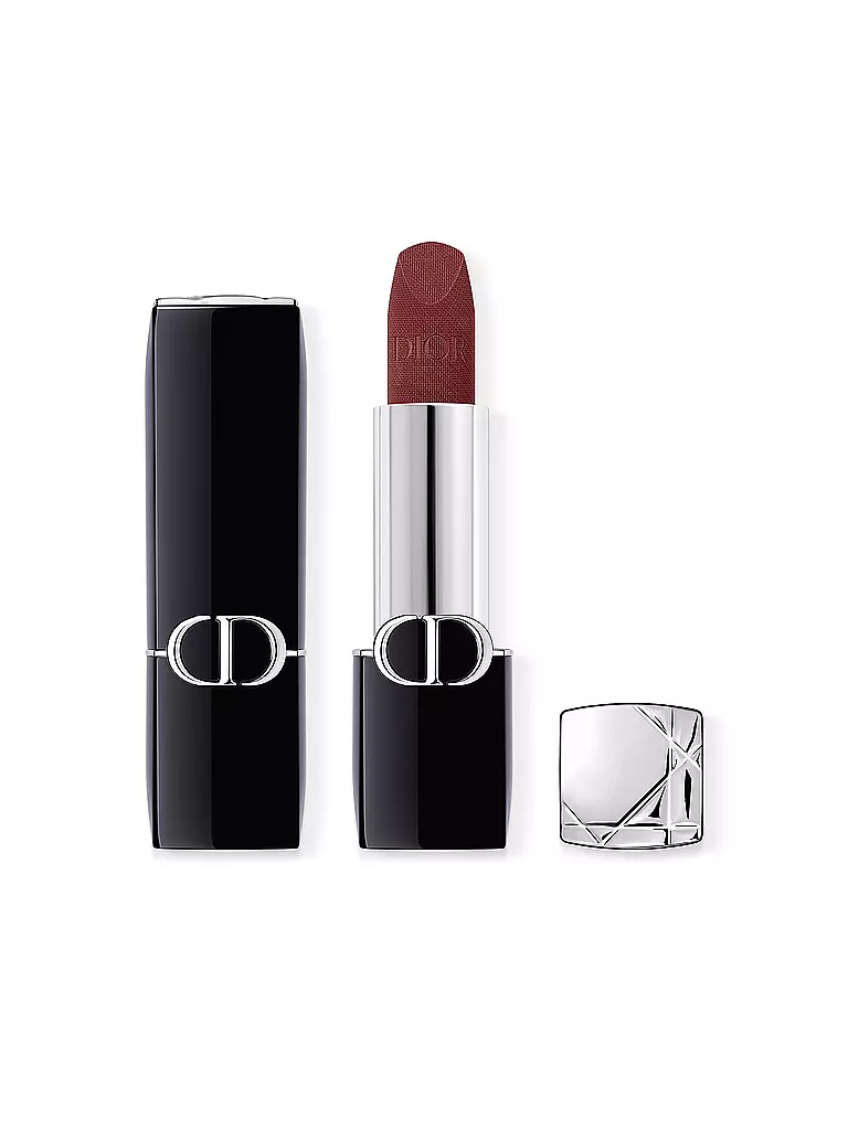 DIOR | Lippenstift - Rouge Dior Velvet Lipstick (883 Daring) | dunkelrot