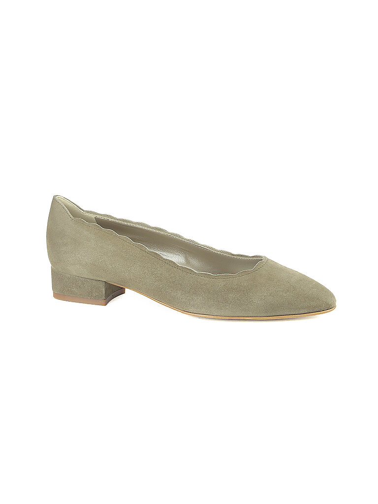Trachtenschuhe - Ballerinas hellgrün 38 damen