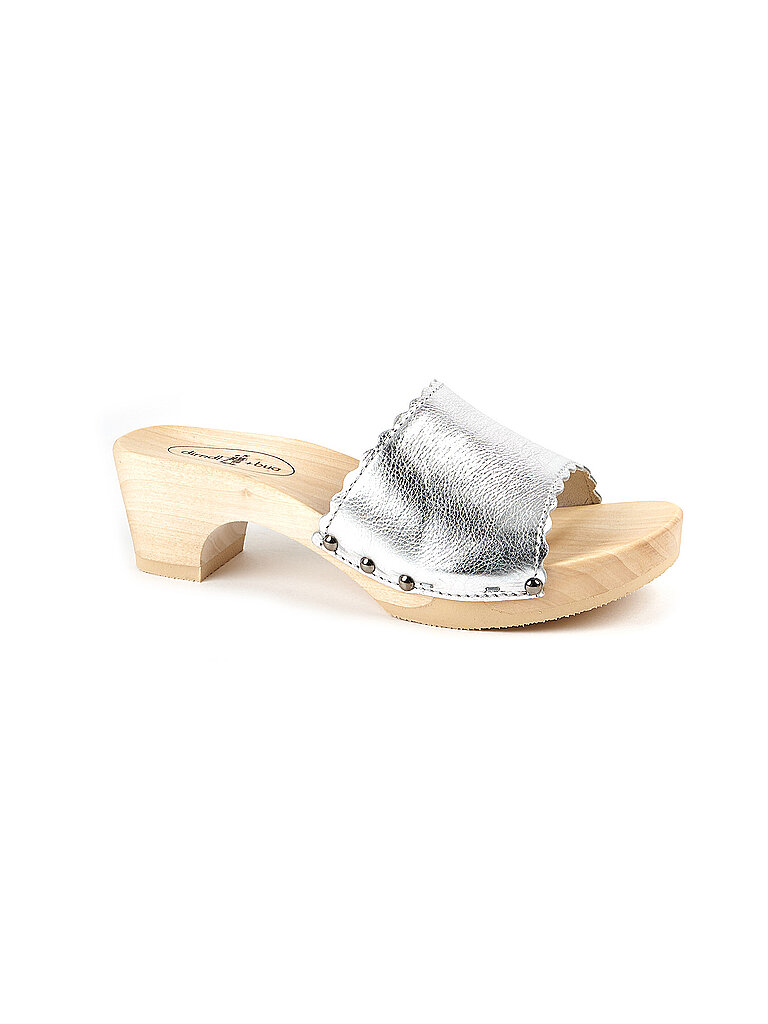 Trachtenschuhe - Pantolette silber 39 damen