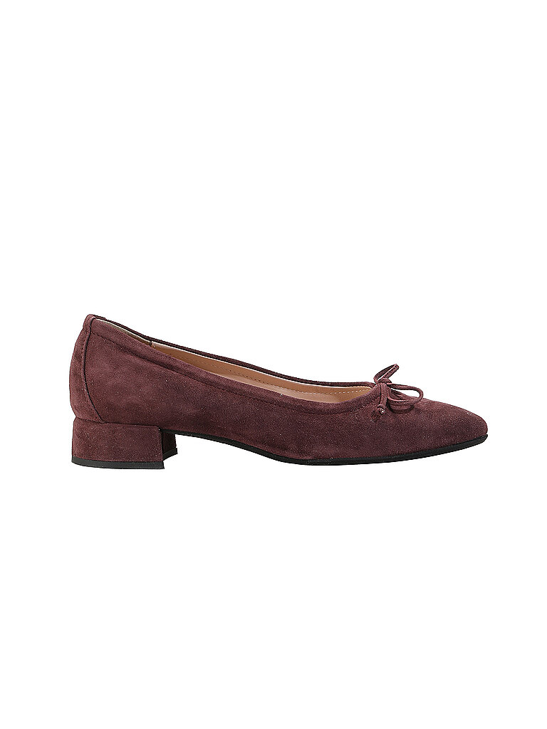 DIRNDL & BUA Trachtenpumps  dunkelrot | 37