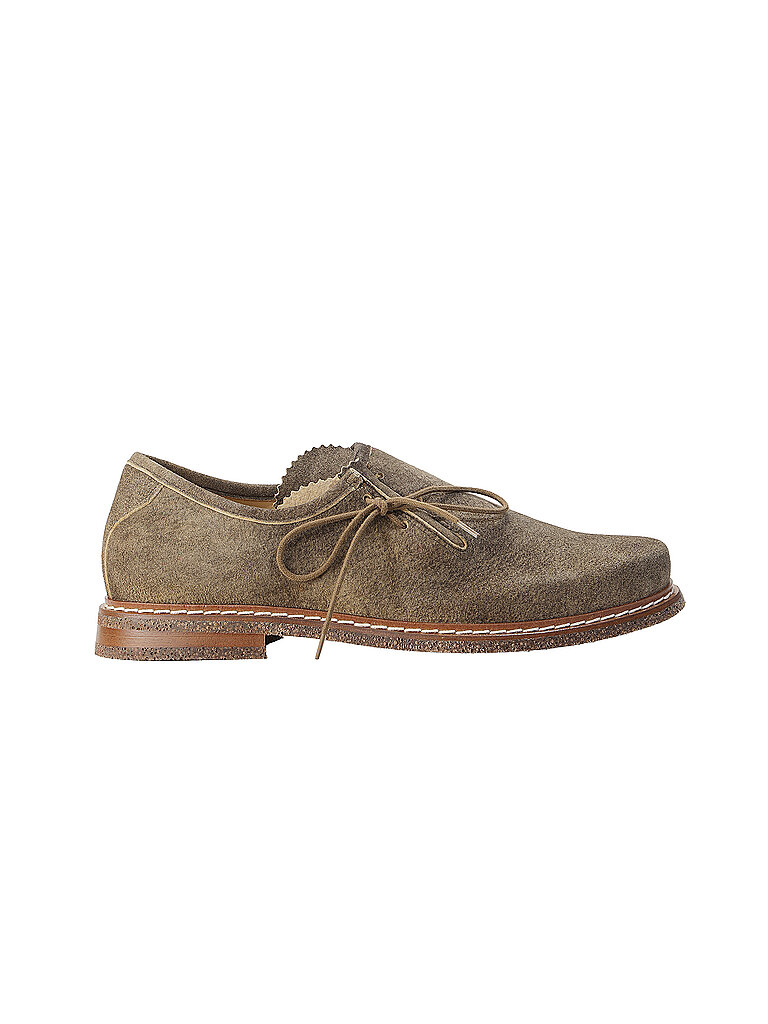 Trachtenschuhe - Haferlschuhe ANTIKBOCK olive 43 herren