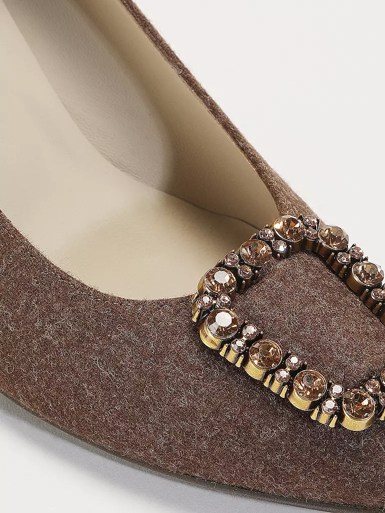 DIRNDL & BUA | Trachtenpumps | grau