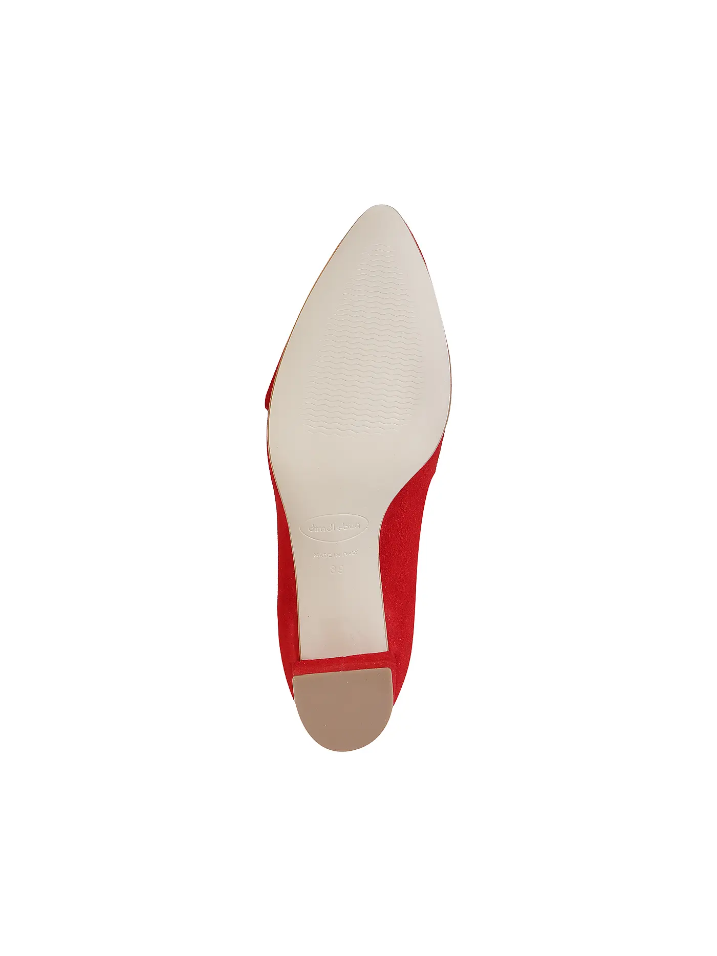 DIRNDL & BUA | Trachtenschuhe - Pumps | rot