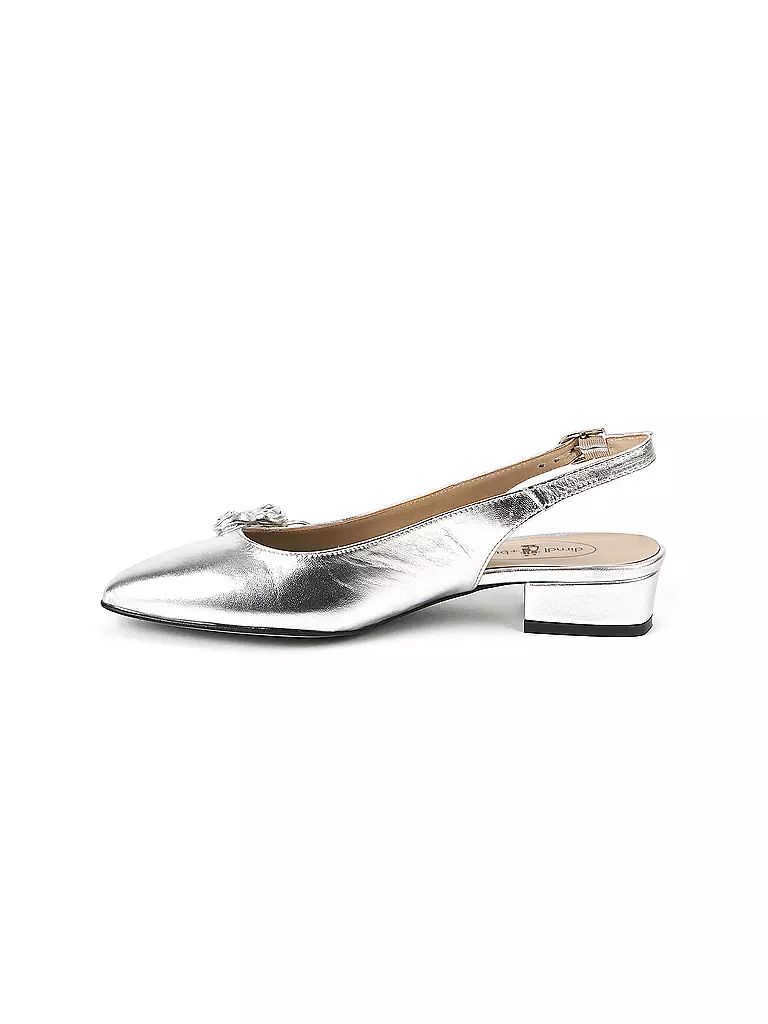 DIRNDL & BUA | Trachtenschuhe - Pumps | silber