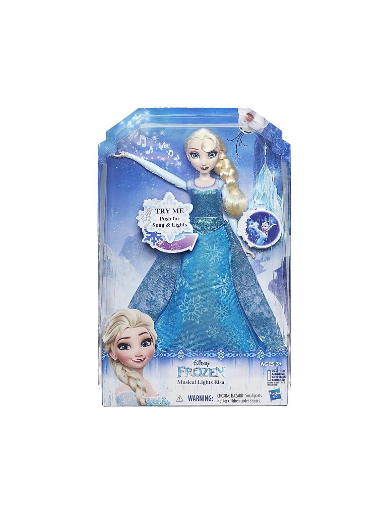 DISNEY | Disney Frozen - Die Eiskönigin - Singende Lichterglanz Elsa Puppe | transparent