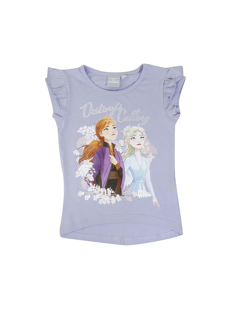 Disney Frozen Eiskönigin Mädchen T-Shirt Lila 