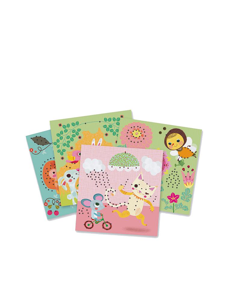 DJECO | Bilder zum Sticken "The little Friends" | keine Farbe