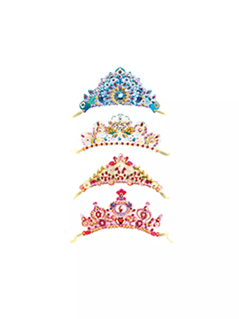 DJECO | DIY Mosaik Diadem - Wie eine Prinzessin | transparent