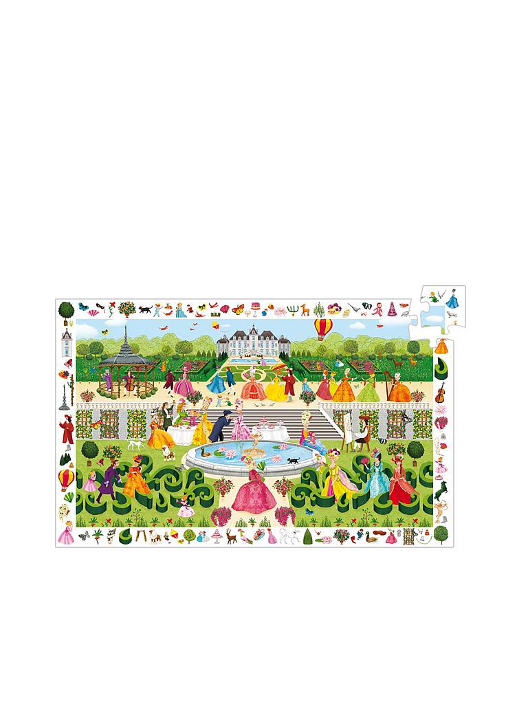 DJECO | Entdecker-Puzzle "Gartenparty" (100 Teile) | keine Farbe