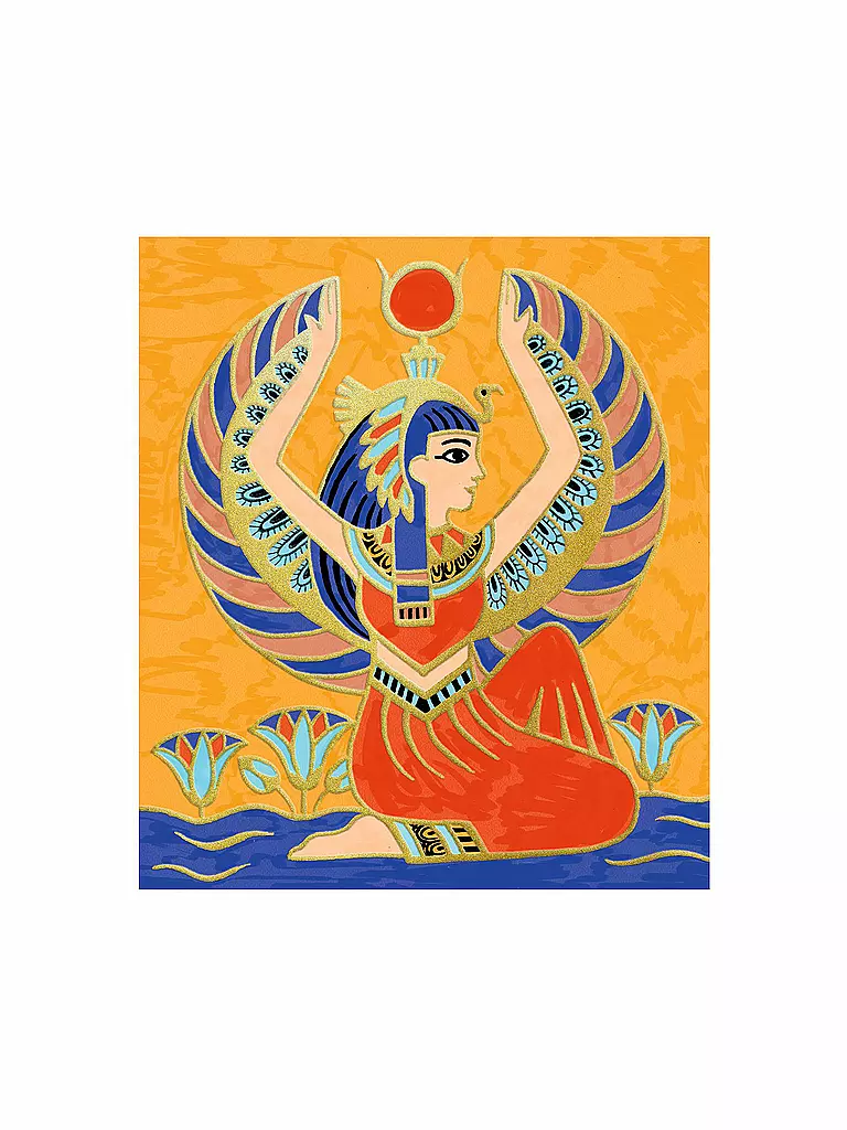 DJECO | Farben - Ägypten - zum Ausmalen | keine Farbe
