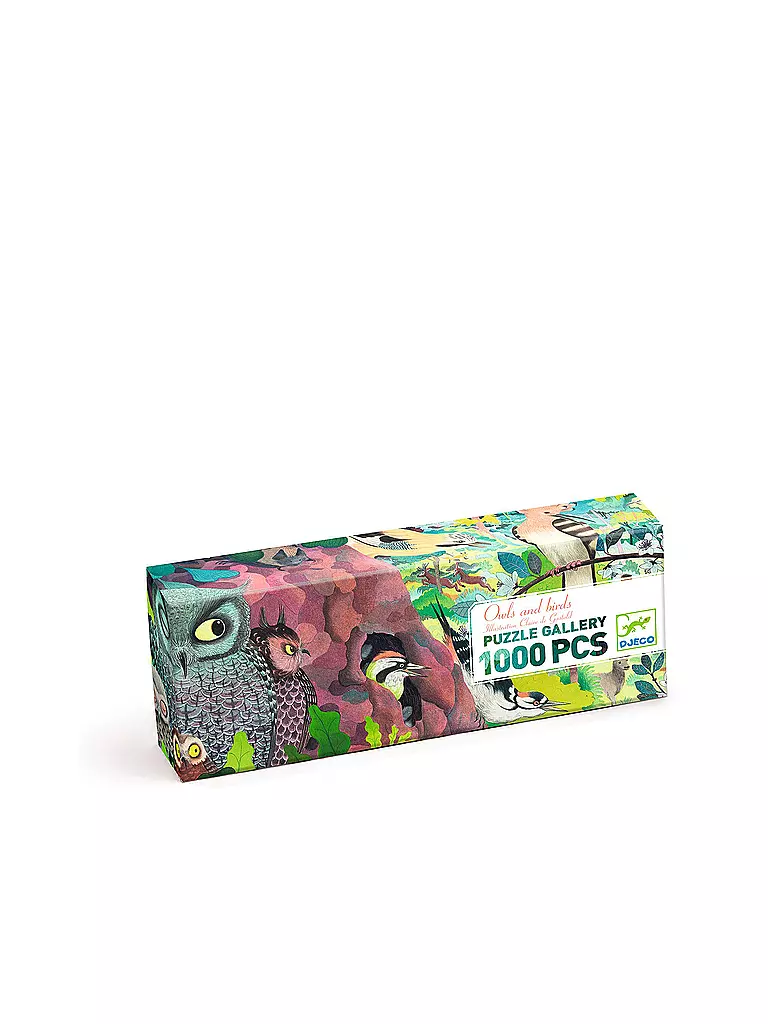 DJECO | Puzzle - Owls and birds 1000 Teile | keine Farbe