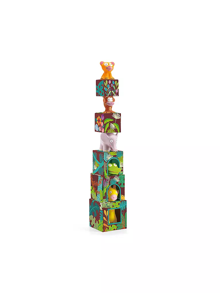 DJECO | Stapelturm - Maxi Topanijungle | keine Farbe