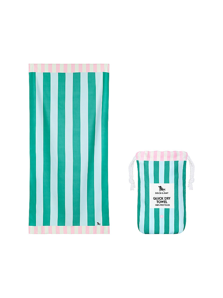 Schnelltrocknendes Handtuch 160x190cm Pastelpier Large bunt baby