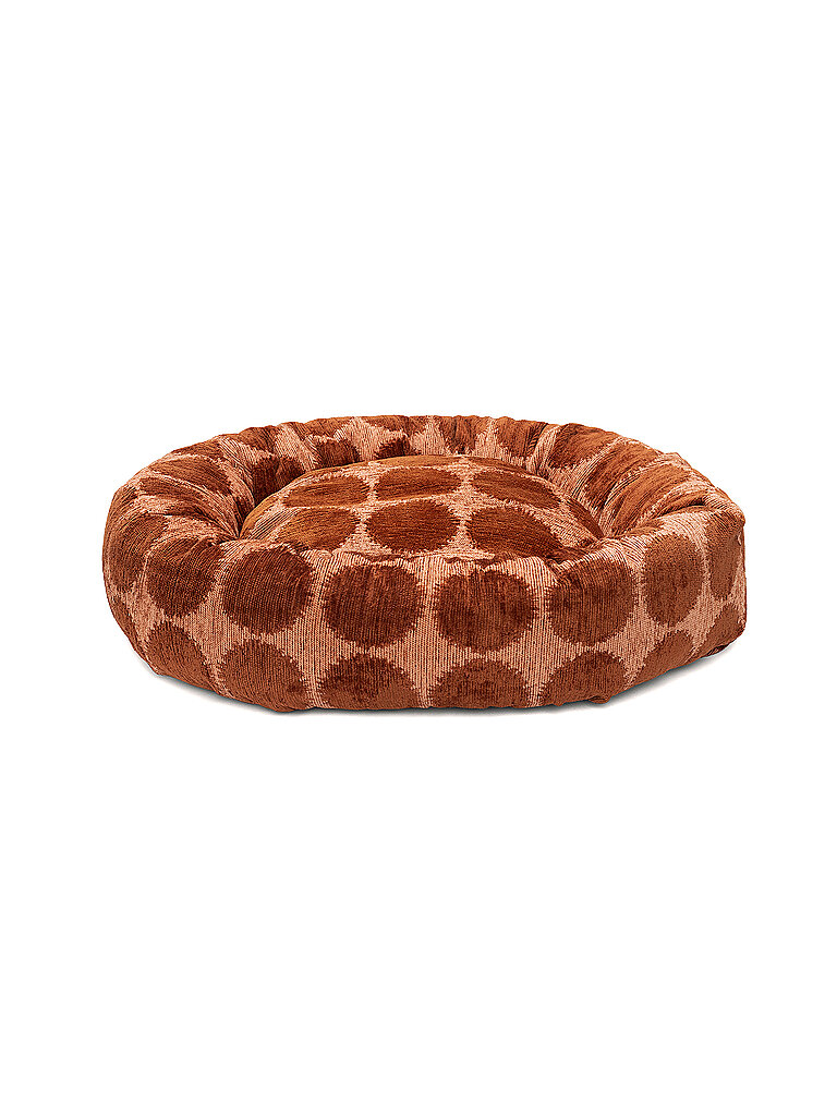 DOGGUO Hundebett ROUND DOT braun | S