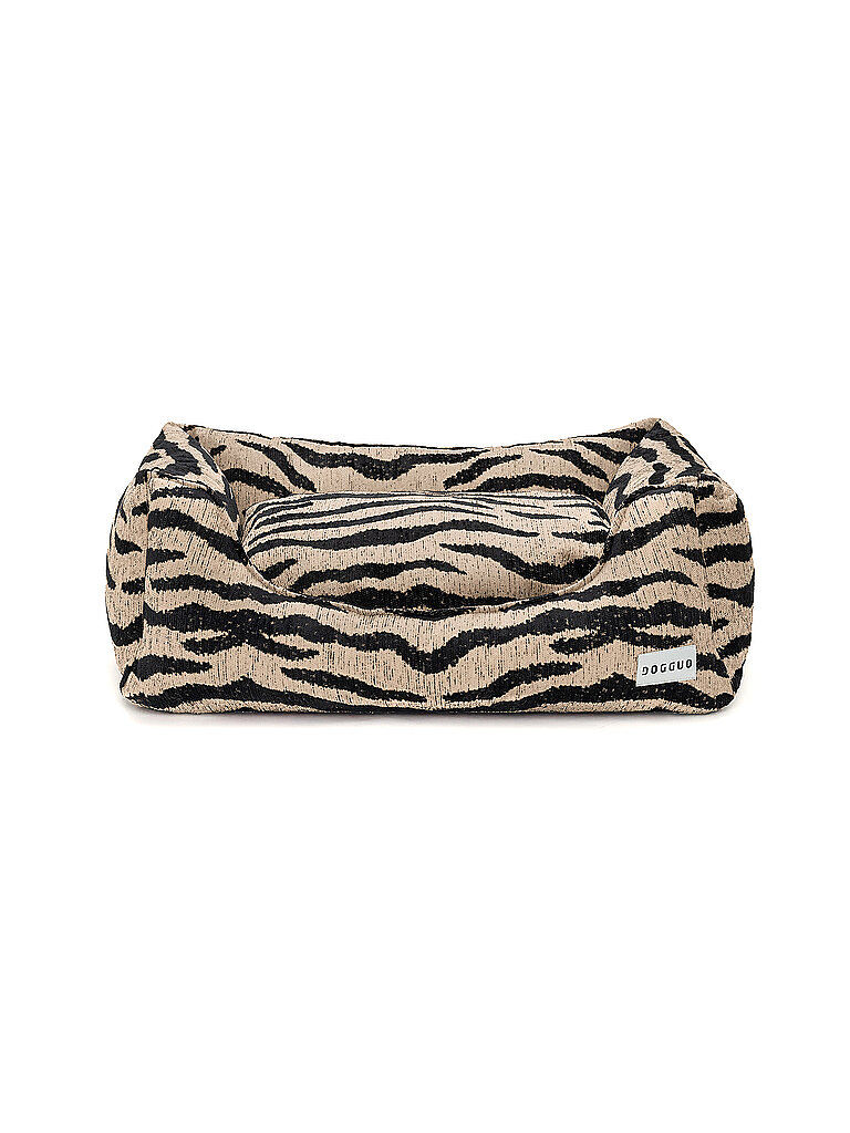 DOGGUO Hundesofa ZEBRA schwarz | M