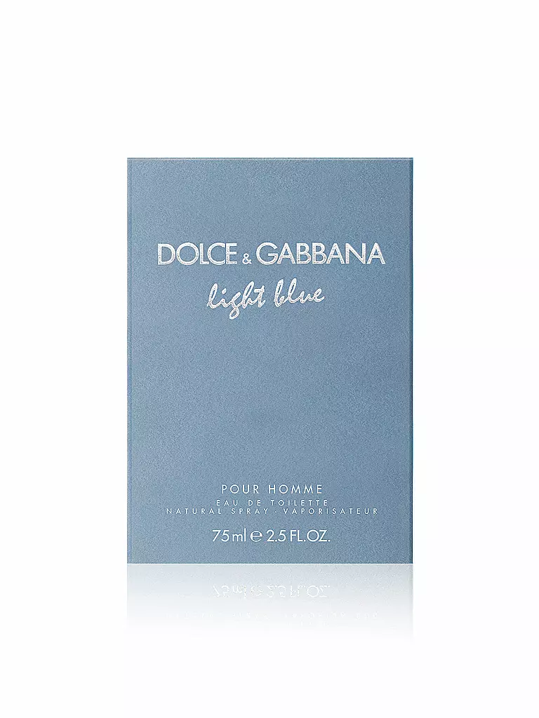 DOLCE&GABBANA | Light Blue Pour Homme Eau de Toilette 75ml | keine Farbe