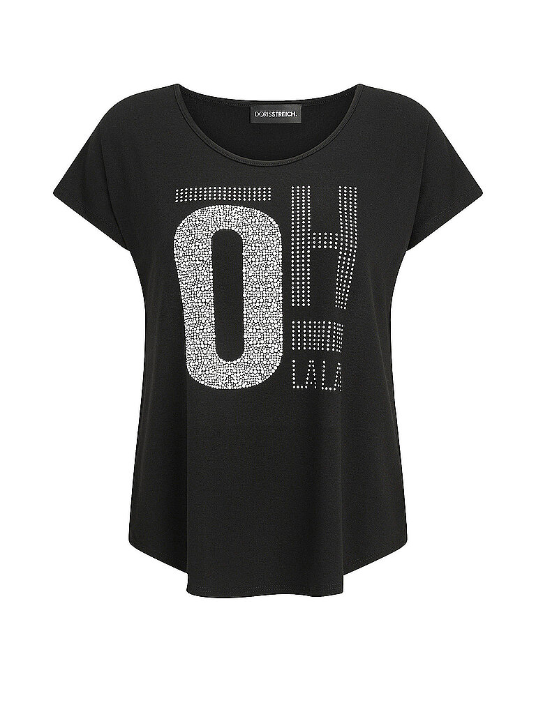 DORIS STREICH T-Shirt schwarz | 46