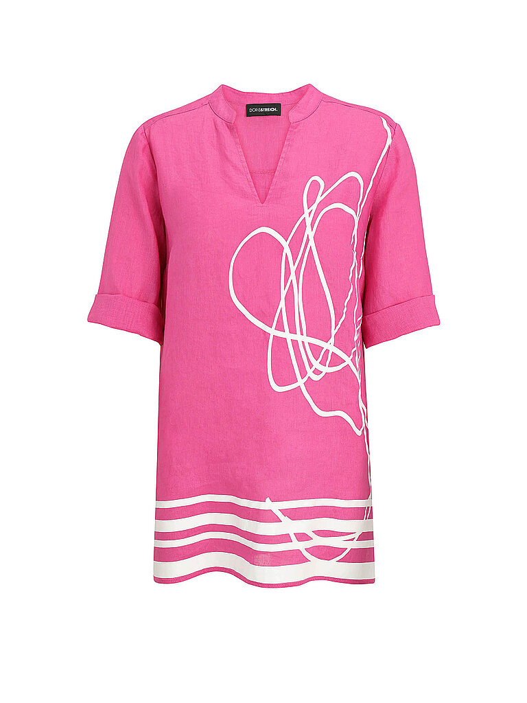 DORIS STREICH Leinenbluse pink | 44 Image