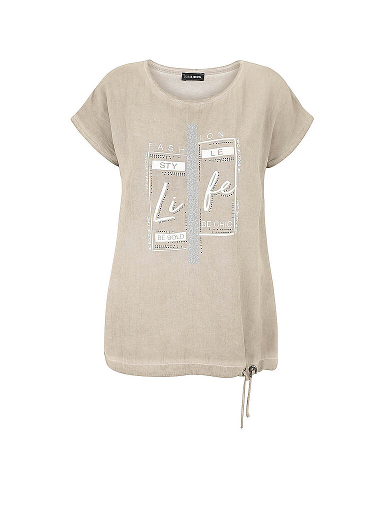 DORIS STREICH T-Shirt  beige | 50