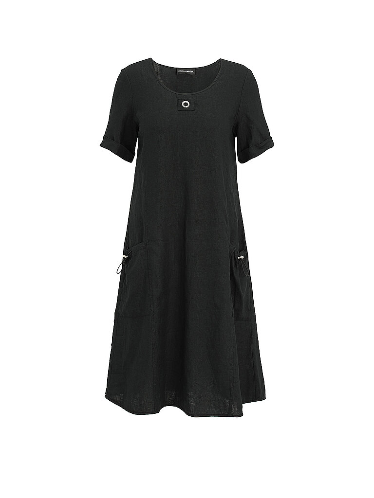 Midikleid schwarz 50 damen