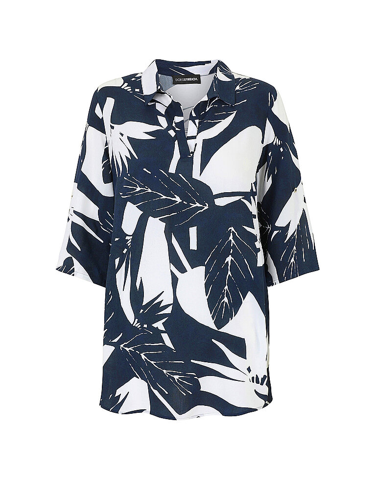 DORIS STREICH Bluse dunkelblau | 52 Image