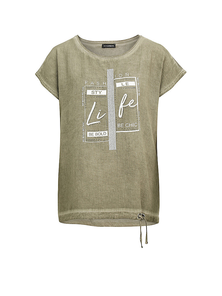 DORIS STREICH T-Shirt  olive | 50