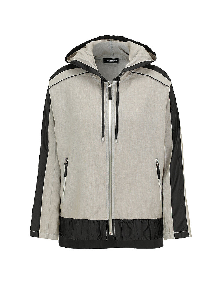 DORIS STREICH Sweatjacke  hellgrau | 44
