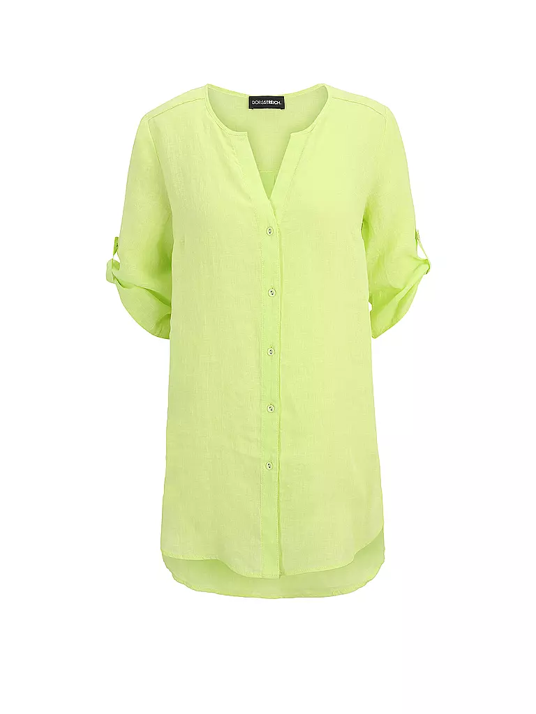 DORIS STREICH | Leinenbluse | gelb